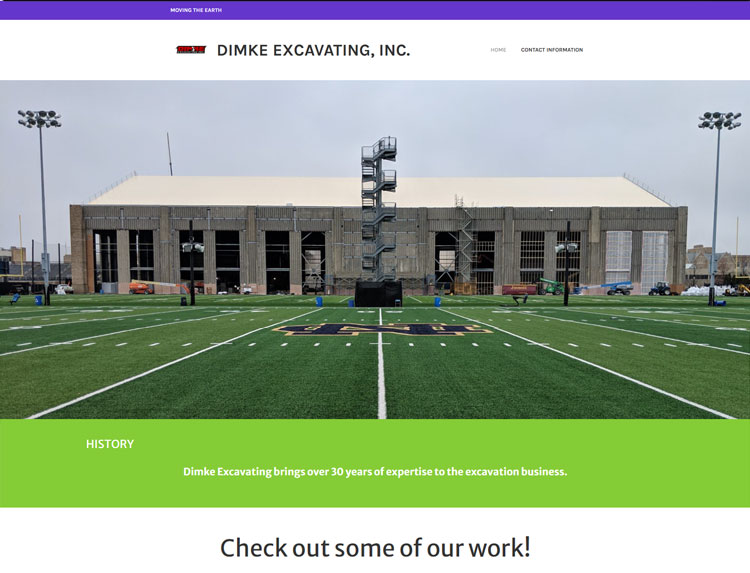 Dimke Excavating-Before